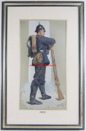 Autorretrato de 1901 de "Georg Wolf"
